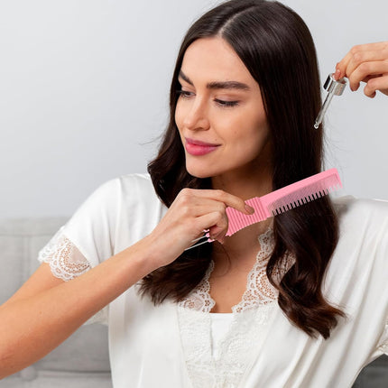 3 Pack Lift Teasing Combs with Metal Prong Salon Teasing Back Combs Hair Styling Comb Lifting Fluffing Comb with Metal Pick Hair Picks for Women.