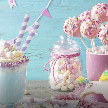 100 Pack, Extra Wide Paper Smoothie, Boba Straws - 10 mm Wide Biodegradable Straws for Bubble Tea (Tapioca, Boba Pearls), Milkshakes, Jumbo Drinks - Shower, Wedding Party Supplies Decorations.