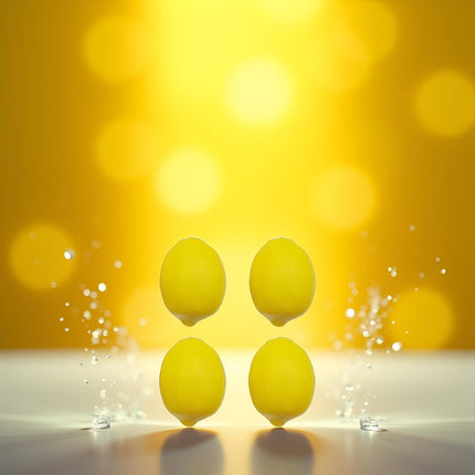 4 Pcs Artificial Yellow Lemons Lifelike Fake Fruit for Home Kitchen Party Decoration Photography Prop Artificial Fruit Artificial Plants and Flowers.