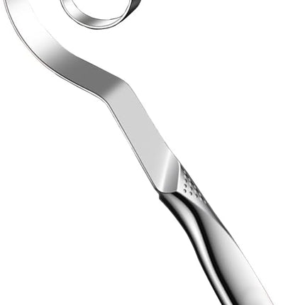 Seamless Danish Dough Whisk -10" Stainless Steel Dutch Bread Dough Whisk Tool for Sourdough Bread Baking, Whisking, Pizza, Pastry, Cake Batter, Biscuits,Dishwasher Safe.