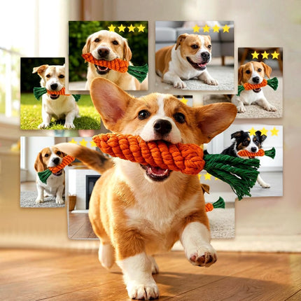 2025 New Calming Duck for Dogs, Quack-Quack Dog Toy with Soft Squeaker, Durable Yellow Stuffed Toy, Indoor Puppy Chewers (Yellow).