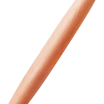 Classic French Rolling Pin for Baking - Beech Wood Tapered Rolling Pin Dough Roller for Pizza Dough, Pie Crust Cookie Fondant Dumpling 11.81-Inch.