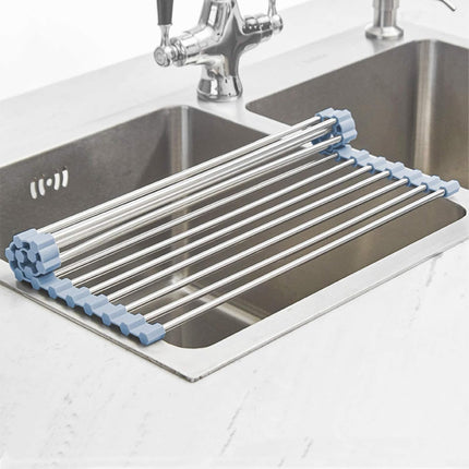 Over The Sink Dish Drying Rack, Roll Up Dish Drying Rack + Garden Shovel Trowel Garden Tool with Measurement Mark.