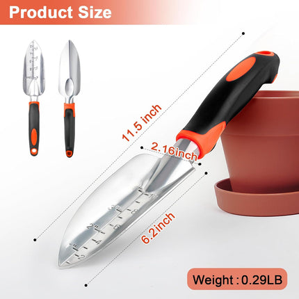 Over The Sink Dish Drying Rack, Roll Up Dish Drying Rack + Garden Shovel Trowel Garden Tool with Measurement Mark.