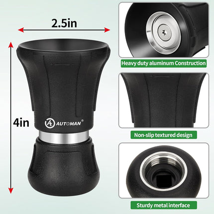 Garden Hose Nozzle Heavy Duty, Fireman Hose Nozzle, High Pressure Water Hose Sprayer Nozzle, Adjustable Spray Nozzles for Washing Car, Cleaning Ground, Watering Plants, Showing Pets.