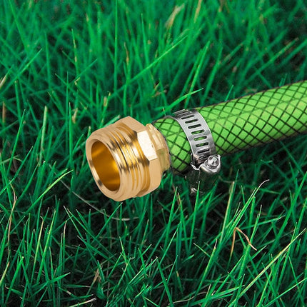 Garden Hose Repair Connector with Clamps, Fit for 3/4" or 5/8" Garden Hose Fitting, 4 Set.