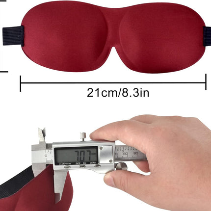 4 Pcs Sleep Mask 3D Eye Mask for Sleeping Eye Covers for Back and Side Sleeper at Travel, Sleep, Airplane.