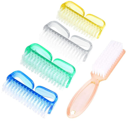 4PCS Wide Tooth Detangling Comb, Large Hair Styling Comb for Curly, Hand Fingernail Scrub Cleaning Brushes for Toes and Nails Cleaner.