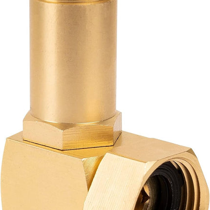 Garden Hose Adapter, Brass Replacement Part Swivel, Hose Reel Parts Fittings.