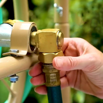 Garden Hose Adapter, Brass Replacement Part Swivel, Hose Reel Parts Fittings.