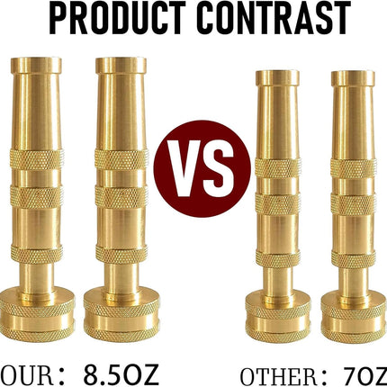 Garden Hose Repair Kit + Adjustable Twist Hose Nozzle.