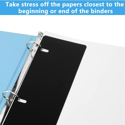 20 PCS Flat Sheet Lifters, Sheet Flatteners, Sheet Lifters Binders, Plastic Sheet Lifters, Protect Binder Page Sheet for 11-Inch x 8-1/2-Inch 3 Ring Binder, D Ring Binders.