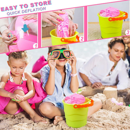 16 Inch Inflatable Beach Balls, 3 Pack Glitter Beach Balls Pool Toys with Confetti Sparkling Balls for Kids Toddlers Adults Summer Pool Party Favors.