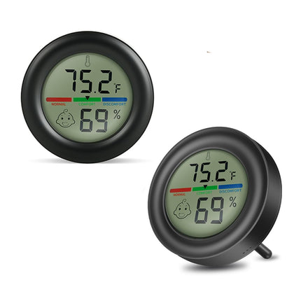 Digital Hygrometer Indoor Thermometer Humidity Meter Room Temperature Hydrometer Monitor Gauge for 3D Printer, Home, Office, Greenhouse, Incubators.