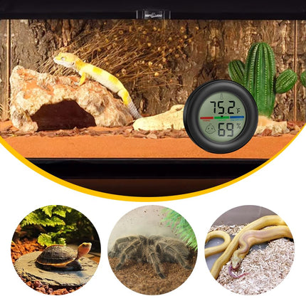 Digital Hygrometer Indoor Thermometer Humidity Meter Room Temperature Hydrometer Monitor Gauge for 3D Printer, Home, Office, Greenhouse, Incubators.