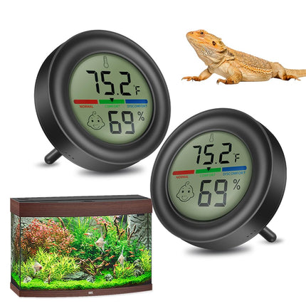 Digital Hygrometer Indoor Thermometer Humidity Meter Room Temperature Hydrometer Monitor Gauge for 3D Printer, Home, Office, Greenhouse, Incubators.