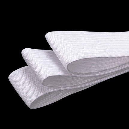 Elastic Bands for Sewing White 1 Inch 12 Yard High Elasticity Knit Spool Sewing Band for Waistbands Pants Clothes and Crafts DIY,.