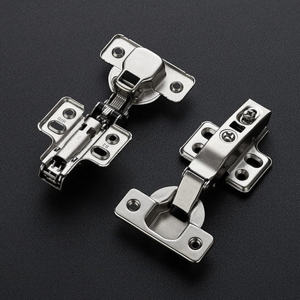 10 Pack 5 Pairs European Kitchen Cabinet Hinges Soft Close Full Overlay Cabinet Door Hinges Heavy-Duty Frameless Adjustable Concealed Cabinet Cup Hinge.