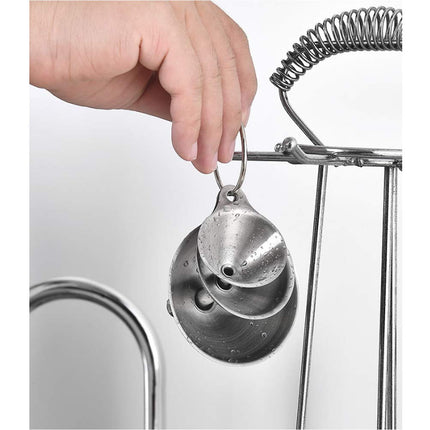 Stainless Steel Funnels, 3pcs Mini Filling Kitchen Funnel, Sizes Large To Small Funnels for Transferring Essential Oils, Liquid, Fluid, Dry Ingredients & Powder, Durable and Dishwash.