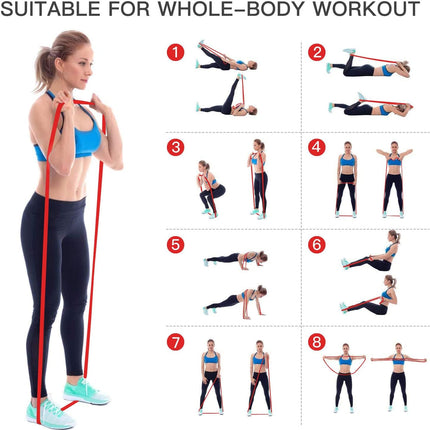 Pull-Up Bands Resistance-Bands Exercise-Bands - Pull up Assistance Bands Workout Bands Resistance for Women Long Resistance Bands Resistance Loop Bands Perfect for Gym Home or Travel.