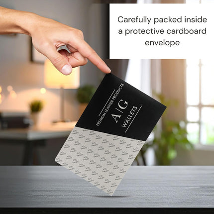 AG Wallets Set of 2 Premium Clear Wallet Inserts - Durable Vinyl Card & Photo Holders, Multiple Styles for Bifold, Trifold & Checkbook Wallets (Checkbook 6 Page).