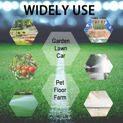 PVC Garden Hose 1/2 Inch, 5 FT Flexible Water Hose Green with Male and Female Plastic Fittings - No Leaking and Lightweight for Household Outdoors Lawns Patio.