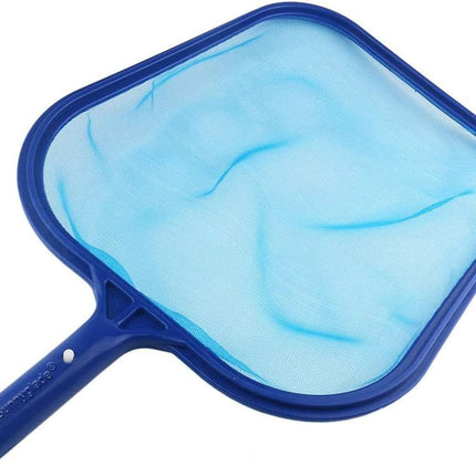 Swimming Pool Cleaner Supplies/Professional Heavy Duty Pool Leaf Rake Fine Mesh Frame Net/Cleaning Leaf Skim Net (17.5x11.8in).