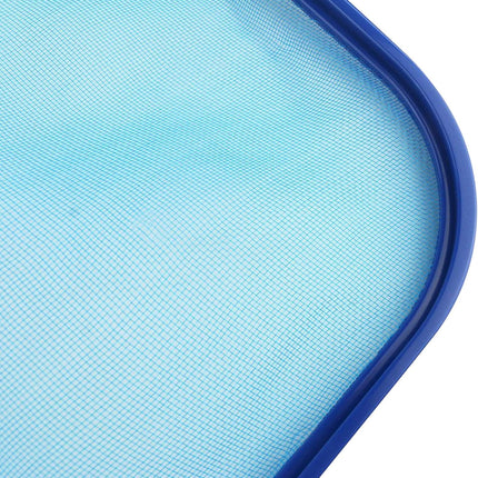Swimming Pool Cleaner Supplies/Professional Heavy Duty Pool Leaf Rake Fine Mesh Frame Net/Cleaning Leaf Skim Net (17.5x11.8in).