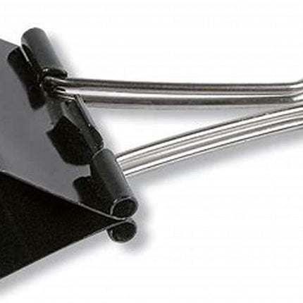 Extra Large Binder Clips (36 Pack) 2 Inch, Big Paper Clamps for Office Supplies, Black.