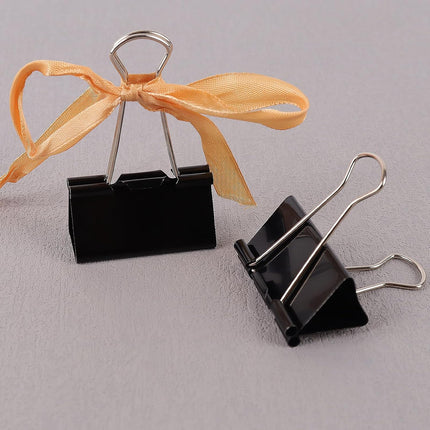 Extra Large Binder Clips (36 Pack) 2 Inch, Big Paper Clamps for Office Supplies, Black.