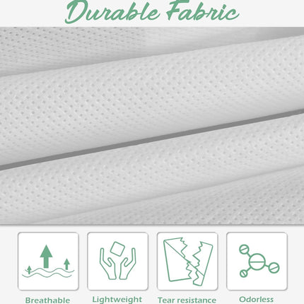 70" Bridal Wedding Gown Dress Garment Bag with Accessories Pouch Large Travel Garment Cover 8" Gusset (White).