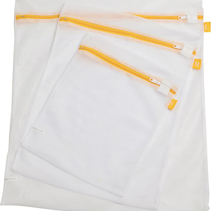 Delicate 3 Size Mesh Washing Zippered Laundry Bag.