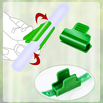 40 Pieces Greenhouse Clamps Film Row Cover Netting Tunnel Hoop Clip Frame Shading Net Rod Clip Greenhouse Film Clamps for Season Plant Extension Support (40 pieces,10 mm).