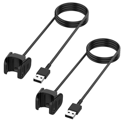 Charger for Fitbit Charge 4 & 3, Replacement Charging Cable Clip Cord for Fitbit Activity Tracker (3.3ft/1m) (2).