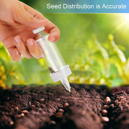 Mini Sowing Seed Dispenser Sower Seed Spreader Garden Planter Hand Seeder Tool Seed Manual Planter Garden Flower Plant Sower Planter Mini Hand Garden Seed Dispenser Planter Starter Seeder.