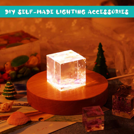 7 Pieces Square Resin Molds Rectangle Resin Molds Candle Mold Cube Casting Molds for Insect Specimen Coaster Flower Pot Candle Soap Jewelry Holder Interior Design DIY Making Craft, 7 Sizes.