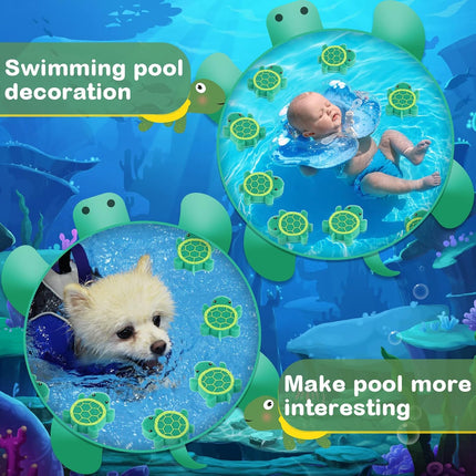 18 Pcs Oil Absorbing Sponge Hot Tub Scum Absorber Swimming Pool Spa Sponge Accessories Cleaning Kit to Collect Scum Grime and Oil from Hot Tub Swimming Pool and Spa(Turtle).