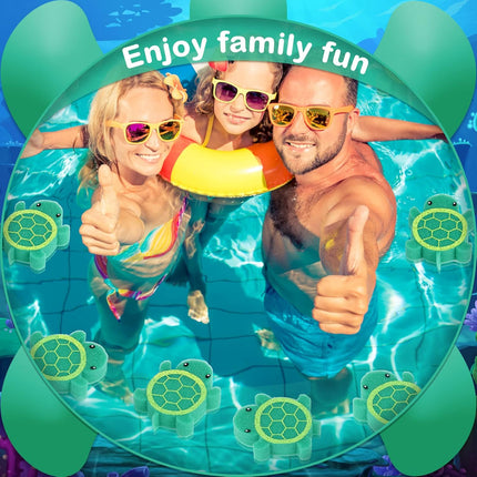 18 Pcs Oil Absorbing Sponge Hot Tub Scum Absorber Swimming Pool Spa Sponge Accessories Cleaning Kit to Collect Scum Grime and Oil from Hot Tub Swimming Pool and Spa(Turtle).