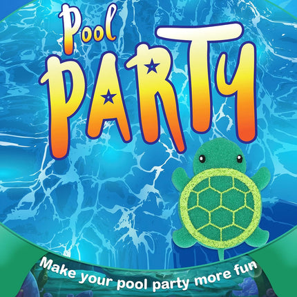 18 Pcs Oil Absorbing Sponge Hot Tub Scum Absorber Swimming Pool Spa Sponge Accessories Cleaning Kit to Collect Scum Grime and Oil from Hot Tub Swimming Pool and Spa(Turtle).