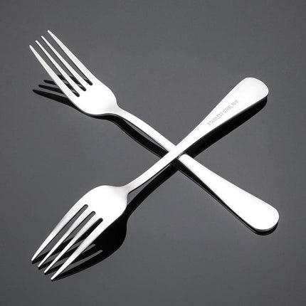 Silverware, Dinner Fork 8 Inches, Forks Set of 12 Premium Food Grade Stainless Steel Forks for Home Kitchen Party Restaurant, Mirror Polished Dishwasher Safe.