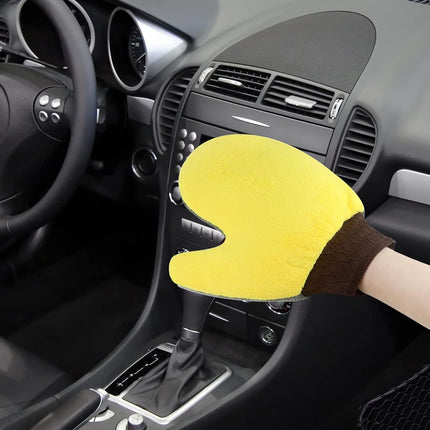 4 Pack Painter's Gloves, Soft Microfiber Terry Mitts for Cleaning, Dusting, and Painting.