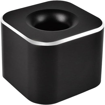 Single Pen Stand Holder, Black Metal Pen Base Stand for Desk Fountain Pen, Toothbrush Brush, Students and Office.