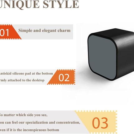 Single Pen Stand Holder, Black Metal Pen Base Stand for Desk Fountain Pen, Toothbrush Brush, Students and Office.