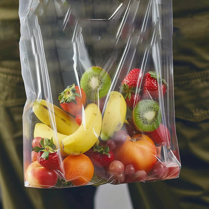 Extra Large Storage Bags - Zipper Seal, 3.1-mil Thick, Heavy Duty, 5 Gallon 18" x 24", Jumbo Plastic Bags for Clothes, Travel, Moving, Large Reusable Freezer Bags, BPA-Free (10 Count).