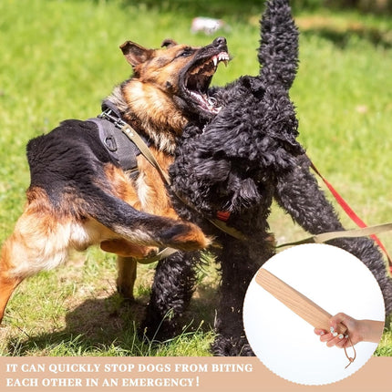 2 Pcs Break Stick Dog Fight 10.04'' x 1.77'' x 0.79'' Dog Stick Toy with Ropes for Training German Shepherd Most Dogs.