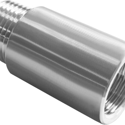 Stainless Steel Pipe Fittings, 1/2" NPT Male x 1/2" NPT Female Threaded, 2" Length Nipple Cast Pipe (Pack of 2).