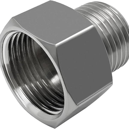 7/8 Female threaded (I.D:15/16) to 1/2 Male threaded (O.D:3/4) Toilet Bidet Hose Pipe Adapter Connector(Pls check your size!).