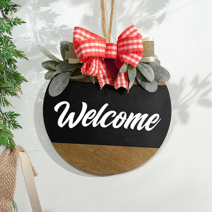 10Pcs Thickened Wood Circles for Crafts with Holes,12" Unfinished Wood Rounds Discs with Twine,Wooden Round Circles for Door Hanger,Blank Wooden Signs for Painting,Wood Burning.