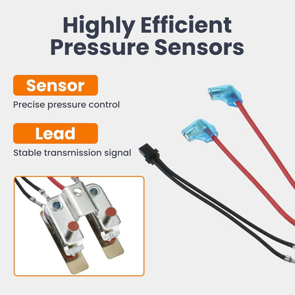 2 Pcs Pressure Sensor for in-stant Pot, Pressure Cooker Sensor or Switch Compatible with in-stant Cuisi-Nart Farber-Ware Gour-mia.