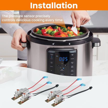 2 Pcs Pressure Sensor for in-stant Pot, Pressure Cooker Sensor or Switch Compatible with in-stant Cuisi-Nart Farber-Ware Gour-mia.